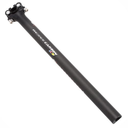 GFDSGRE SattelstüTze Carbon Faser Fahrrad Sattelstütze MTB/Rennrad Sattelstütze 27.2/30.8/31.6 * 350/400mm Radfahren Sattelstützen Fahrrad SattelstüTze(Glossy 400 X 30.8mm)