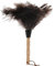 Feather duster, high-end home cleaning, chicken feather duster, car dust removal brush, 13.3-inch daily dust removal tool