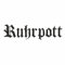 Ruhrpott Aufkleber 15 x 4 cm Schriftzug Aufkleber PKW Auto Wohmobil - viele Farben - DIE WERBESCHEUNE