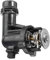 Auto-Thermostat/Passend for BMW E46 Thermostat 3er 316I 318I 316Ci 318Ci 11531437085 Thermostatgehäusesensor 11531436042 Thermostat Kompatibel