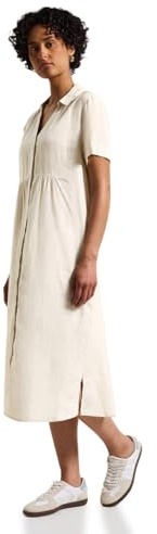 Street One Kurzarmkleid aus Leinen
