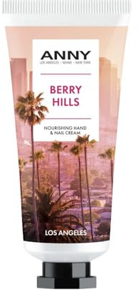 ANNY Nourishing Hand & Nail Cream - Berry Hills, Handcreme | Mit Shea Butter, Panthenol & Keratin, Für trockene, beanspruchte Hände, 75ml