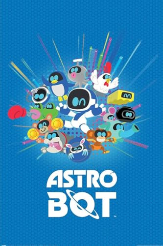 Playstation Astro Bot (Friends) Maxi-Poster, laminiert