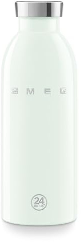 SMEG x 24Bottles,Clima Bottle, 50's Style Aesthetic, 500 ml, Pastel Green, WBF01PG