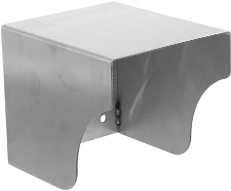 MUSISALY Boîte Étanche Extérieure en Acier Inoxydable pour Prise Électrique, Couverture Anti-pluie pour Chargeur de Voiture, Protection Renforcée L’humidité, Cache de Prise pour Usage