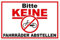 iSecur Fahrräder abstellen verboten Schild I 30 cm Aluverbund I Stabil UV-Beständig Wetterfest I Fahrrad anlehnen verboten Verbotsschild | hin415