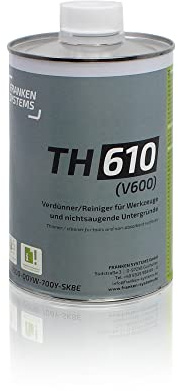 1 Dose (1,0 Liter) FRANKOPOX Verdünner/TH 610 - farbloses Lösemittelgemisch zum Reinigen von Werkzeugen, zum Vorreinigen von verschmutzten nichtsaugenden Untergründen (Frankosil Systemkomponente)
