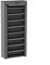 BALLSHOP Schuhschrank 58x28x158cm Schuhregal mit 10 Ebenen Shoe Rack Schuhaufbewahrung mit Staubdichtem Überzug für High Heels Sportschuhe (Grau)