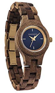 WoodWatch Bellflower | Holzuhren für Damen - Armbanduhr Holz Damen Premium | Wood Watch for Woman | umweltfreundliches Produkt, wir Pflanzen 1 Baum für Jede Uhr