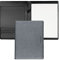 Hugo Boss Schreibmappe Gleam A4 aus Kunstleder in der Farbe Grau, 31,5 x 23 x 2 cm, HDF105J