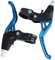 Poignée de frein de vélo en alliage d'aluminium universel pour vélo de route, VTT, BMX 2,2 cm de diamètre (bleu levier de frein de vélo)