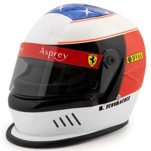 Michael Schumacher Helm Formel 1 Spanien GP 1996 1:2