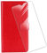 KJYF For Doro 8100 Plus Wallet Case + Tempered Glass Screen Protector, Flip Folio Leather Cell Phone Cover with Credit Card Holder Compatible With Doro 8100 Plus (6.1) - Red