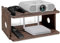 BEARUT Floating Projector Shelf Rack Router Shelf Wall Mount Holder TV Stand WiFi Router Storage Box Modem Cable Box Cover Hider for Xbox Projector DVD Players Games Consoles