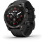 Garmin epix Pro (Gen 2) Sapphire Edition, 47 mm, Hochleistungs-Smartwatch, fortschrittliche Trainingstechnologie, integrierte Taschenlampe, schwarz