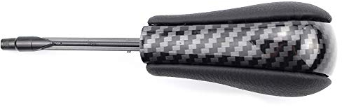 LIOONS Carbonfaser-langer Typ-Schaltknüppel-Auto-automatischer Schalt-Schaltknauf Complicable für E36 (97-99) E38 E39 E46 Z4 Z3 E53 E60 E61