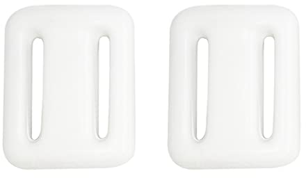 biyan 2X Tauchen Gewichte für Tauchen Tauchen Bleigewicht Blei Gewichte Tauchen, Beschichtete Tauchen Gewichte,Tauchen Blei Gewichte Weiß