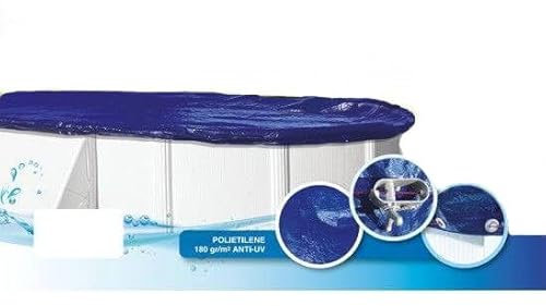 Couverture d'hiver pour Piscine Hors Sol 10 x 5,5 m, Bache Hivernage Piscine Hors Sol