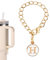 Letter Charm Accessories for Stanley Cup, Letter Charm Accessories Personalized Name ID Letter Handle Charm Letter Charm for Stanley Tumblers (Letter H)