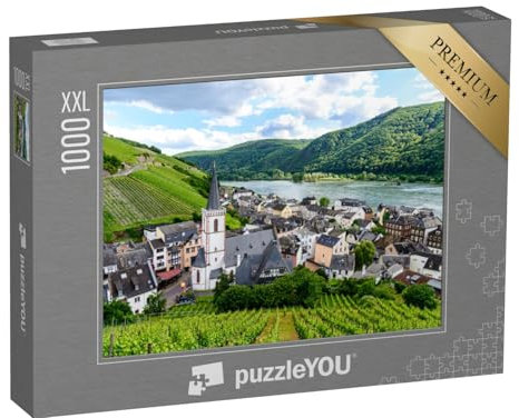 Puzzle 1000 Teile XXL „Assmanshausen bei Rüdesheim am Rhein“