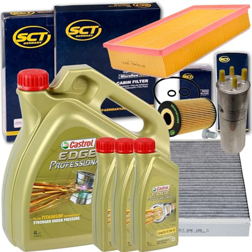 BandelOne enthält Filtersatz Inspektionspaket Filterset+5W30 Öl für T5 Bus 84-140 Ps