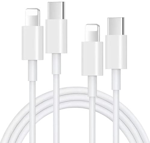 YAUOELECTRIC 2Pack USB-C Charger Cable iPhone,MFi Certified iPhone Fast Charger Cable USB-C Power Charging Cable Lead Compatible with iPhone 14/14 Pro/13/13 Pro/12/12 Pro/11/iPad etc.-1.8M/6Ft