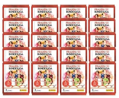 Panini Frauen Bundesliga 2023-2024 Sticker - 20x Stickertüten