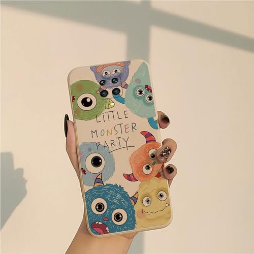 PAIXIKYZ Compatible avec Xiaomi Redmi Note 9S/Redmi Note 9 Pro - Coque Silicone Souple Bords Droits Protection Complète L'appareil Photo
