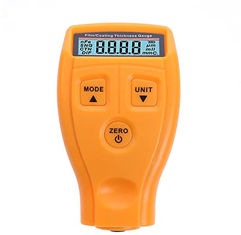 Orange Paint Thickness Tester GM201 – Comes with English and Russian Instructions