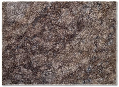 Rutschfeste Fußmatte Innen & Outdoor - Stone braun 50 x 70 cm (Rechteckig) | Eingangsbereich Fussmatte außen und indoor Schmutzfangmatte pflegeleicht Sauberlaufmatte robust Türmatte waschbar bei 30°C