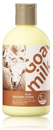 Körperbutter – Ziegenmilchlotion mit Sheabutter spendet intensive Feuchtigkeit, macht trockene Haut weich, pflegt Gesicht,Körper und Hände, für trockene, empfindliche Haut,250 ml