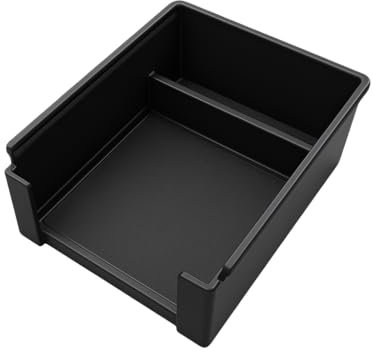 MEDZUK Compatible avec 4 E-Tech 2025 2026 Boîte de Rangement de Voiture Console Centrale Accoudoir Organisateur Accessoires (Noir)