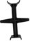FUNOMOCYA Supports de Protection de Fourche de Économiseur de Suspension Noir pour Éviter les Dommages Installation Facile Compatible avec Divers Modèles