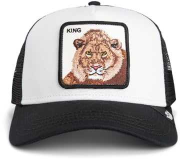 Goorin Bros. Trucker Cap King Dust Void Weiß Schwarz, Size:OneSize
