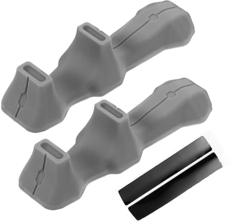 Kisangel Non-slip Silicone Game Controller Grip Handle for Tablet Gaming Comfortable Ergonomic Design Compatible with Multiple Tablets Enhances Precision and Reduces Fatigue for Long