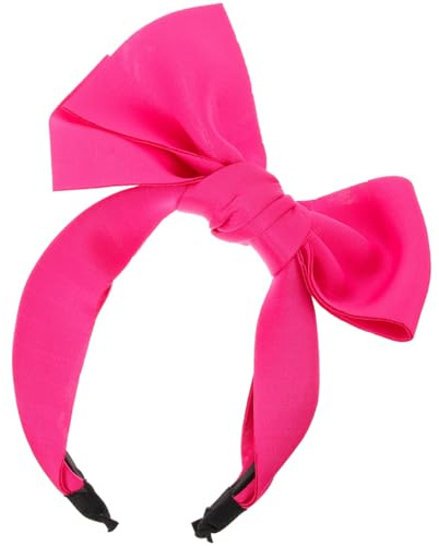 Ipetboom Großes Schleifenstirnband Dekoratives Stirnband Für Damen Und Mädchen Süßes Haarband Mit Großer Schleife Für Party Cosplay Festival Und Besondere Anlässe