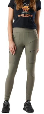 Swedemount Trondheim Trekkinghose Damen, Atmungsaktiv | Schnelltrocknend, Windresistent, 4-Wege-Stretchstoff, 4 Taschen, Verstärkte Knie & Rückenbereich