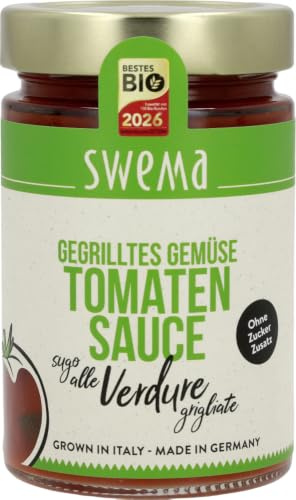 SweMa Tomatensauce gegrilltes Gemüse - Sugo alle Verdura grigliate 1 x 300 g