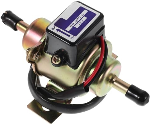 Pompe à Carburant en Métal Hep-02a Électrique Basse Pression | Pompe A Carburant 12v, Contrôle Électronique Avancé, Faible Bruit, Sûre et Étanche, Remplacement en Réparation