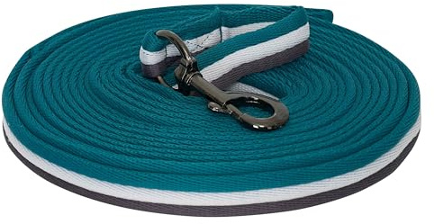 Imperial Riding Longierleine IRH, Nylon, mit Karabinerhaken, Ocean