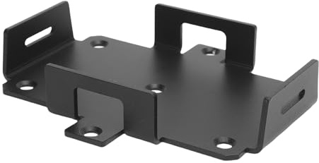 Kelawoly Vassoio Batteria Piccolo per Barca, Vassoio di Montaggio Batteria in Alluminio per Batterie 12V 6-15AH e 6V 7-12AH, Cinghia di Fissaggio, 6,5 X 5,51 X 3,74 Pollici per Kayak ATV Marine RV