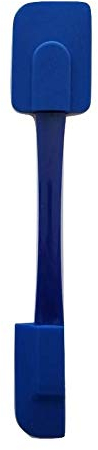 Handy Housewares 10 Double Sided Non-Stick Silicone Scraper Spatula (1, Blue)