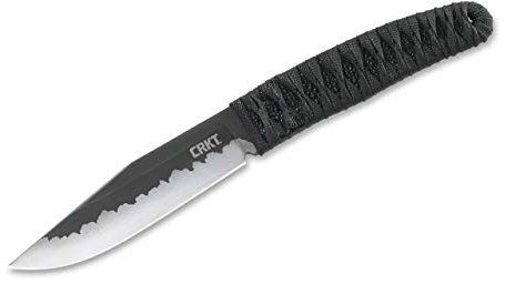 CRKT Unisex – Erwachsene Nishi Feststehendes Messer, Schwarz, 22,4 cm