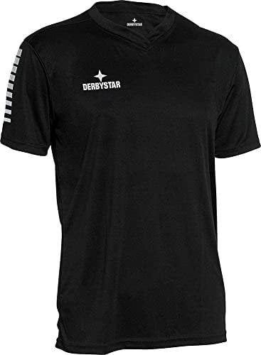 Derbystar Contra Unisex Trikot, schwarz Weiss, L