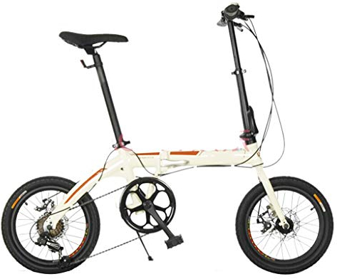 TYXTYX 16 Zoll Faltrad,Klapprad,Fahrrad,Klappfahrrad,7 Gang-Schaltung, Quick-Fold-System,Ultraleichtes Tragbares Pendlerfahrrad,mehrere Farben, Outdoor-Radfahren