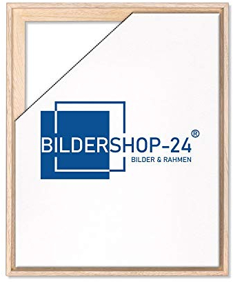 Bildershop-24 Schattenfugenrahmen Hamburg 70x100cm Natur (unbehandelt)