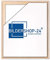 Bildershop-24 Schattenfugenrahmen Hamburg 70x100cm Natur (unbehandelt)