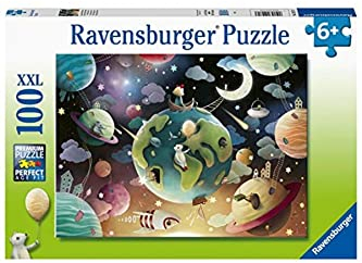 Ravensburger Planet Playground 100 Piece Jigsaw Puzzles for Kids Age 6 Years Up - Extra Large Pieces
