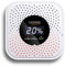 CAZONER Gas Detector,10-Year Lifespan, Natural, Methane, Propane, & Explosive Gas Alarm for RV and Home, Digital LCD Display