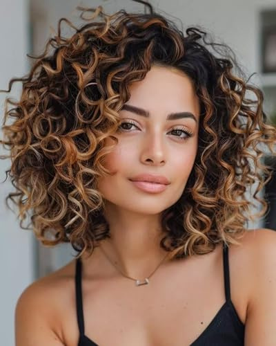 Svolna Ocean Wave Crochet Hair 9 Inch Blonde Ombre Curly Ocean Wave 7 Bundles T1 30 27 Deep Wavy Short Wavy Ocean Wave Crochet Braids